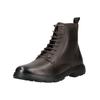 Schnürstiefelette GEOX "Geox Stiefelette Leder", Herren, Gr. 40, braun (coffee), Leder, casual, Schuhe