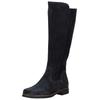 Stiefel GABOR "Gabor Stiefel Veloursleder", Damen, Gr. 42, pazifik, Veloursleder, casual, Schuhe