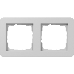 Gira Abdeckrahmen 2fach 0212154 Image