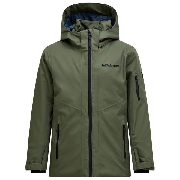 Peak Performance - Kid's Maroon Insulated Jacket - Skijacke Gr 140 oliv