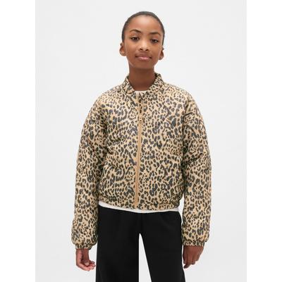Gap Brown Lightweight Quilted Puffer Jacket