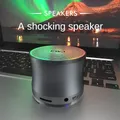 Mini altoparlante Bluetooth wireless portatile Altoparlanti subwoofer stereo con guscio in lega di alluminio Supporto TF Card USB per auto all'aperto domestica