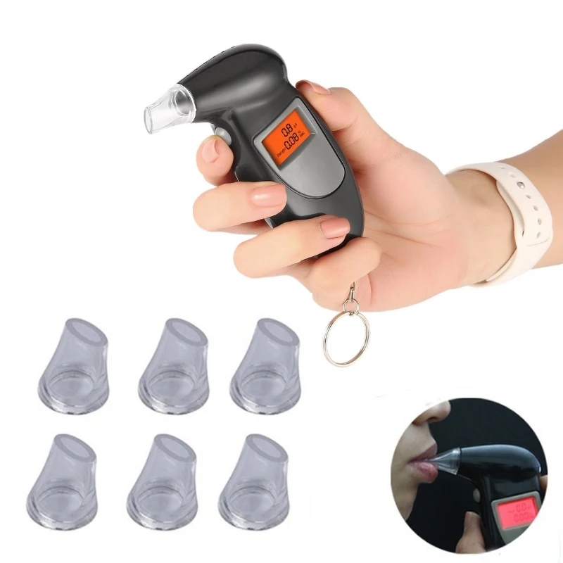 Blow Mouth für AT68 Birds Beak Alkoholtester Digitaler Alkoholdetektor Image