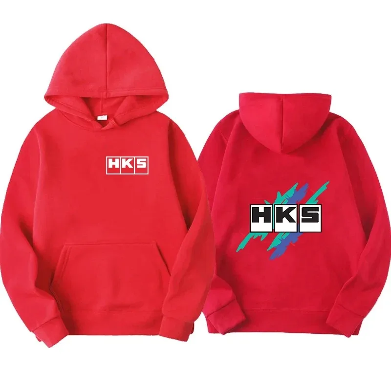Japan JDM Modified Car HKS ENDLESS Hoodie Damen Herren Bedruckter Hoodie Lose Lässige Hoody Sweatshirt Unisex Langarm Pullover