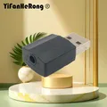 TV Ricevitore trasmettitore 5.0 compatibile con Bluetooth Adattatori wireless 2 in 1 Adattatore USB per kit auto PC con interruttore a pulsante