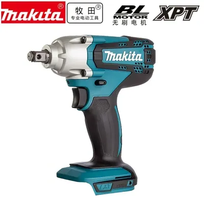 100% Original Makita 1000 N.M Torque DTW700 Brushless Electric Impact Wrench 1/2 In Lithium-Ion Battery For Makita 18V Battery
