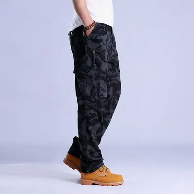 Men's work pants summer and spring workwear new large size 5XL casual hiking and jogging pants sports pants men's pants
