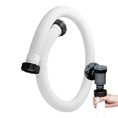 150cm Pool Filter Hose Replacement 1.5 inch Diameter Swimming Pool Pump Hose Long Sand Filters Accessory Water Connector