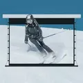 NUOVO schermo per proiettore a tensione con linguetta motorizzata ALR Materiale diamantato nero di alta classe per proiettori a lungo lancio Supporto 4K 3D
