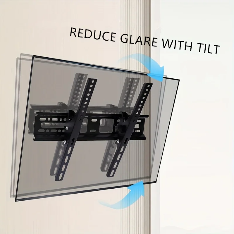 BEISHI LED-LCD-TV-Wandhalterung, 32–55 Zoll, universell geneigter, verstellbarer TV-Ständer, maximale Belastung 30 kg, VESA 400 x 400 mm Image