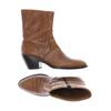 Chloe Damen Stiefelette, Gr. 39, orange, kein Etikett
