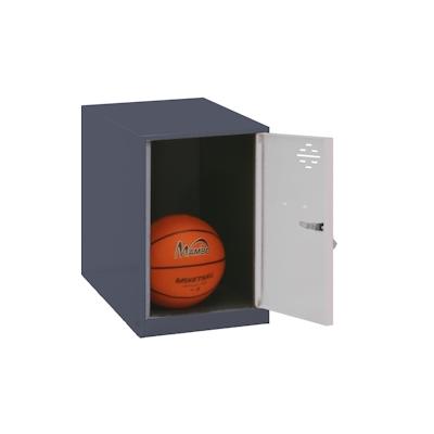 PROREGAL Schließfachwürfel AMEGO | HxBxT 47,5x30x50cm | Ohne Standfüße | Grau-Anthrazit | Spind Schließfach Garderobe Image
