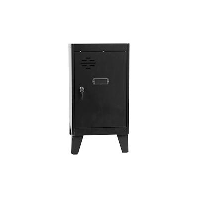 PROREGAL Schließfachwürfel AMEGO | HxBxT 57,5x40x50cm | Mit Standfüße | Anthrazit-Anthrazit | Spind Schließfach Garderobe Image
