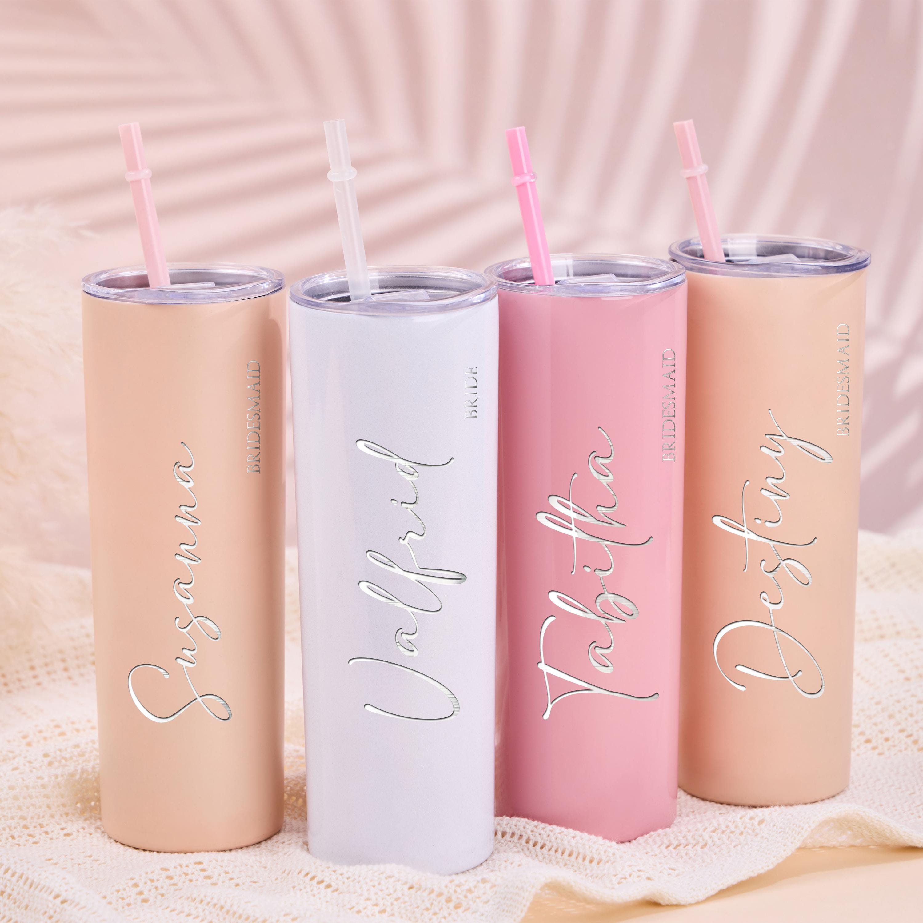 Bicchiere da champagne, bicchiere da champagne personalizzato, bicchiere da damigella d'onore, bicchiere da vino per addio al nubilato, bicchiere con