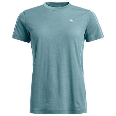 Ortovox - Women's 185 Rock'N'Wool Short Sleeve - Merinounterwäsche Gr L türkis Image
