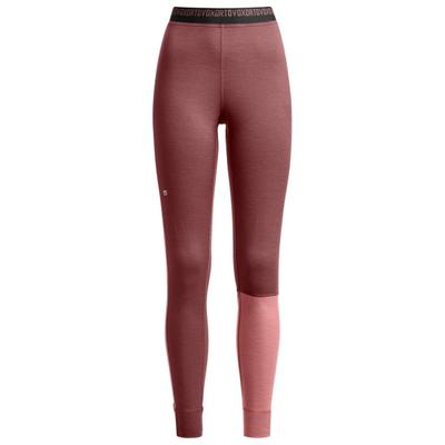 Ortovox - Women's 185 Rock'N'Wool Long Pants - Merinounterwäsche Gr L rot Image