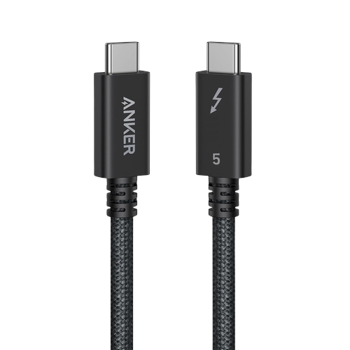 Anker Prime Thunderbolt 5 Cable (1.7 ft, 80Gbps, 240W)