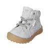 Schnürstiefelette PEPINO "Pepino Stiefelette Veloursleder/Textil", Damen, Gr. 24, grau (frost), Veloursleder, Textil, casual, Schuhe