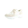 Sneaker PAUL GREEN "Paul Green Sneaker Veloursleder/Textil", Damen, Gr. 41, weiß kombi, Veloursleder, Textil, casual, Schuhe