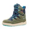 Winterstiefel TROLLKIDS "KIDS FINNMARK WINTER BOOTS", Gr. 30, pine grün, mystic blau, Leder, Synthetik, sportlich, Schuhe, wasserdicht, Schnellverschluss mit Schnürsenkel