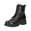 Schnürstiefelette CAPRICE "Caprice Stiefelette Nappaleder", Damen, Gr. 40, schwarz, Nappaleder, casual, Schuhe