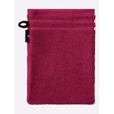 Handtuch VOSSEN Gr. 1, rot (dunkelrot), B:50cm L:100cm, 100% Baumwolle, Handtücher (Packung) Image