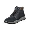 Schnürstiefelette IGI & CO "IGI & CO Stiefelette Nubukleder/Textil", Herren, Gr. 41, blau, Nubukleder, Textil, casual, Schuhe
