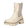 Stiefelette MUSTANG SHOES "Mustang Shoes Stiefelette Lederimitat/Textil", Damen, Gr. 38, beige, Lederimitat, Textil, casual, Schuhe