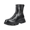Stiefelette GEOX "Geox Stiefelette Leder/Synthetik", Damen, Gr. 41, schwarz, Leder, Synthetik, casual, Schuhe