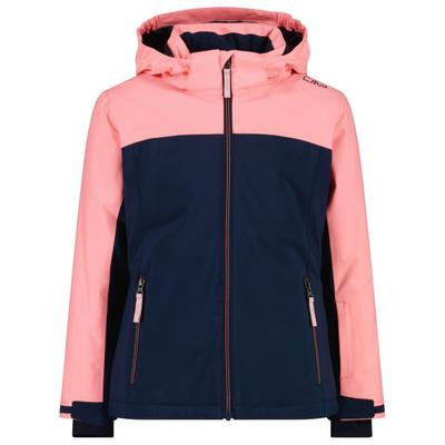 CMP - Girl's Jacket Snaps Hood Twill - Skijacke Gr 140 blau Image