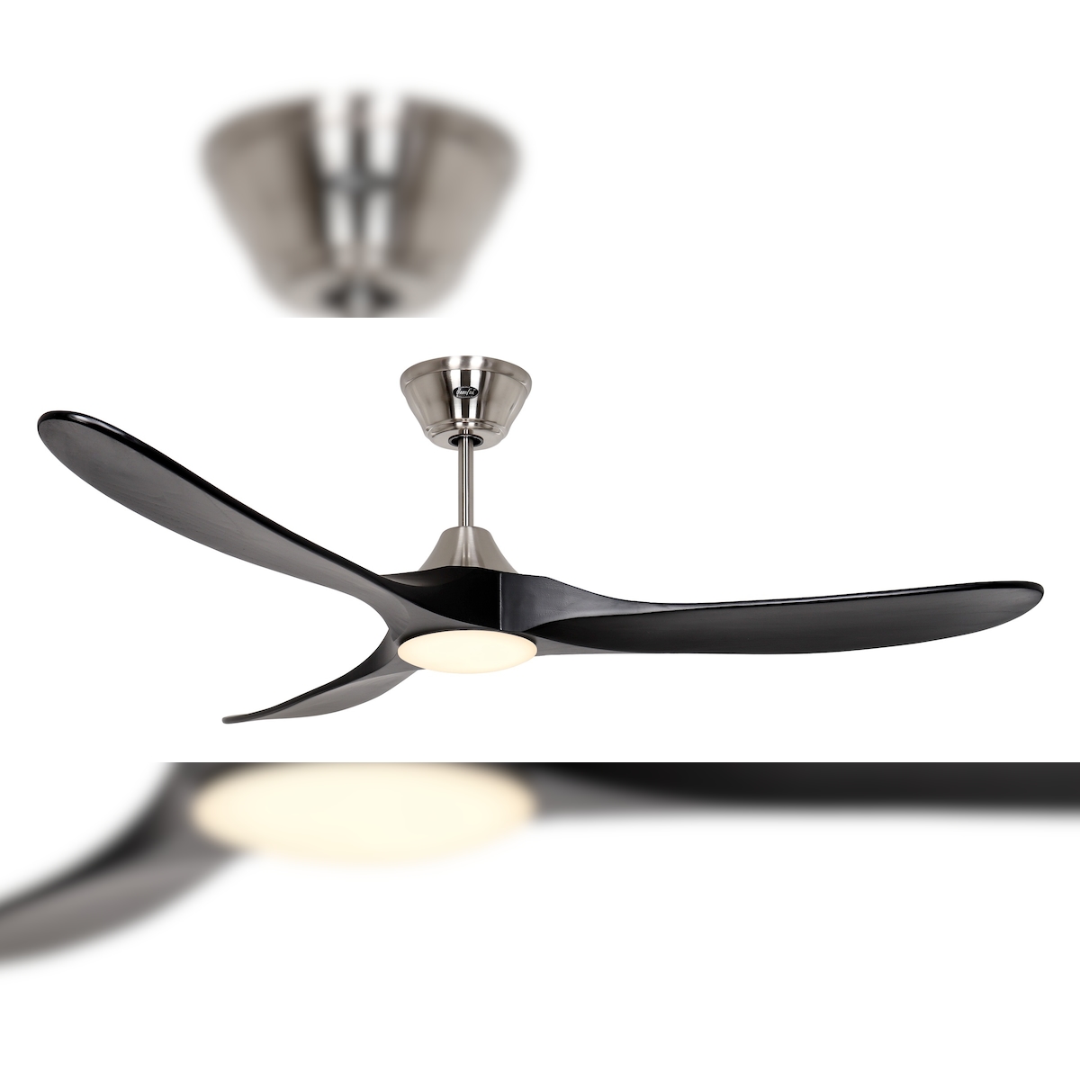 Casafan DC Deckenventilator Eco Genuino BN-MS 152 mit LED 152 Image