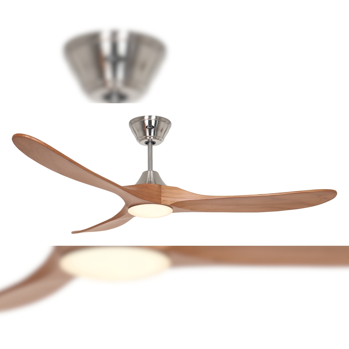 Casafan DC Deckenventilator Eco Genuino BN-EM 152 mit LED 152 Image