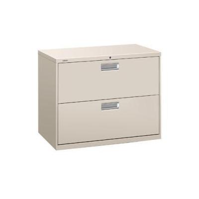 Lateral File/Storage Cabinet, 36" Wide, 2-Drawer, Black