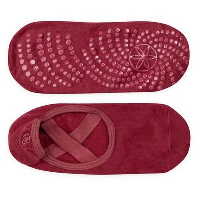 GAIAM - Women's Grippy Yoga Barre Socks - Sonstiges Yogazubehör Gr One Size cherry