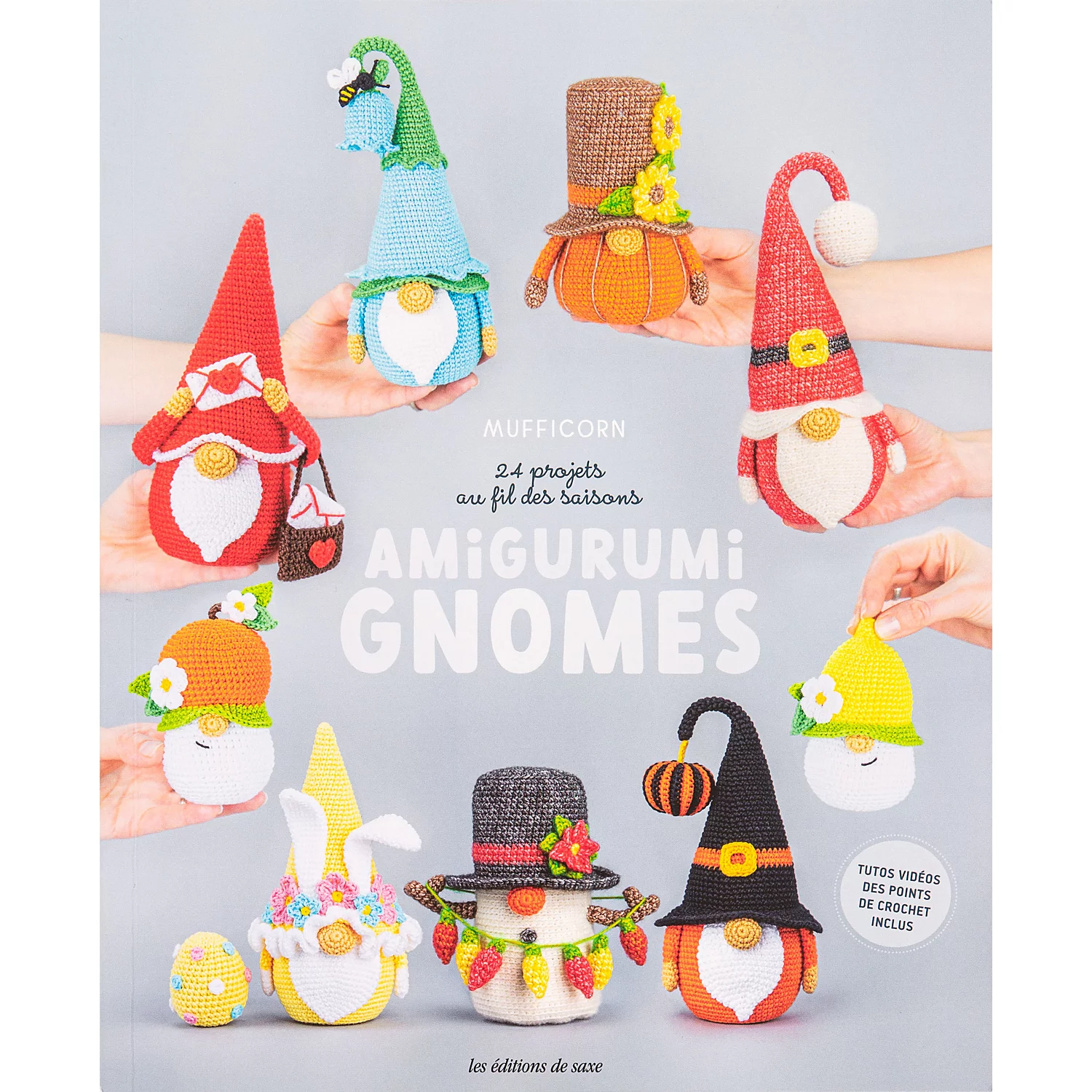 Livre "Amigurumi gnomes - 24 projets au fil des saisons"
