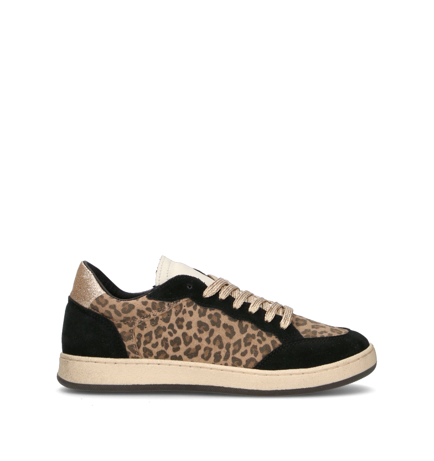 OTTANT8,6 Sneaker donna maculato/nera in suede