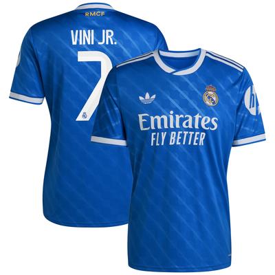 Real Madrid adidas Ausweichtrikot 2025-26 mit aufdruck Vini Jr. 7 Image