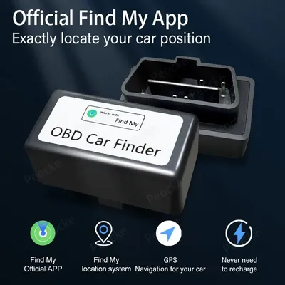Mini-OBD-Finder-Locator für Auto, OBD2-GPS-Locator mit Find My APP, GPS-Monitor-Tracker, Anti-Verlust, genau Finder, globale Position