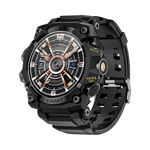 LOKMAT ATTACK 3 PRO Smart Watch 1,39 Zoll Smartwatch Fitness Laufuhr Bluetooth Schrittzähler Anruf-Erinnerung Schlaftracker für Android iOS Frauen Männer Lange Standby Freisprechfunktion Image