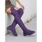 Schwarze Overknee-Schnürstiefel für Damen mit seitlichem Reißverschluss und Profilsohle – trendiges Gothic- und Winter-Casual-Schuhwerk für Partys und Streetwear