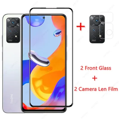Glass for Xiaomi Redmi Note 11 Pro Tempered Glass for Xiaomi Redmi Note 11 Pro 5G 11S 10 9 9s 9T 9C Screen Protector Camera Film
