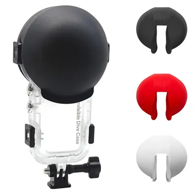 Für X5 Unsichtbare Dive Fall Objektiv Schutz Silikon Schutzhülle Für Insta360 X5 Objektiv Kappe Action Kameras Zubehör