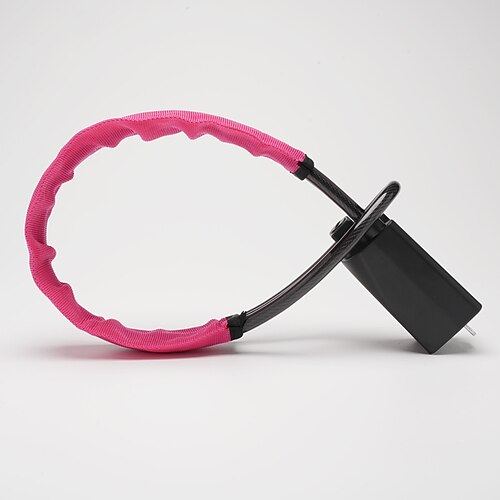 Auto-Lenkradschloss Sicherheitsgurtschloss Diebstahlsicherung Einstellbarer Diebstahlschutzbügel mit Stahlkabel Einziehbares Auto-Sicherheitsschloss zum Schutz des Fahrzeugs Image