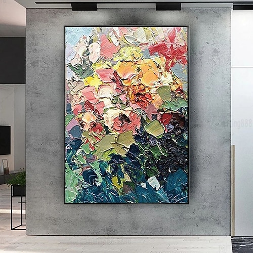 Vintage Agostino Veroni Original Kunst Gemälde Landschaft Öl Poster Leinwand Wandkunst Poster für Zimmer Ästhetik und Dekor Poster für Schlafzimmer Wohnzimmer Büro Küche Badezimmer Dekor Rahmen-Poster Image