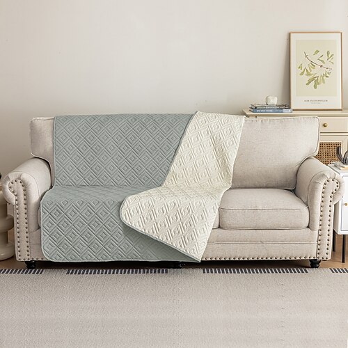 Wasserdichter Haustierbetdeckenbezug rutschfester Hundesofa-Schutz waschbares Sofa-Kissenmatte für Haustiere Image