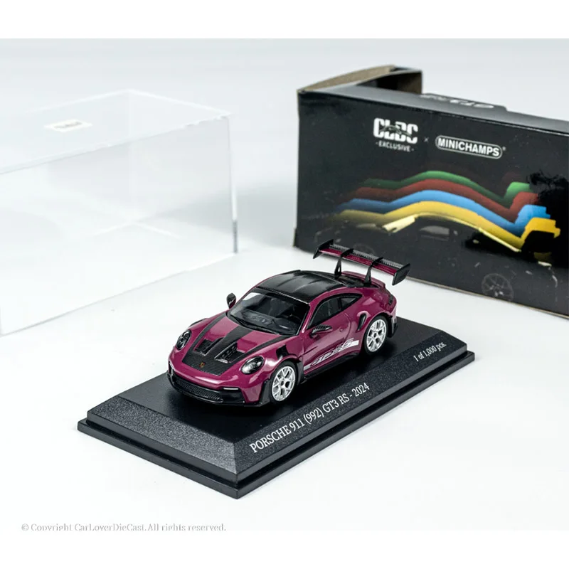 MINICHAMPS 1:64 Porsche 911 992.2 GT3 Legierungsautomodell Image