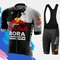 Maglia da ciclismo professionale Set RedBull Pantaloni da uomo Abbigliamento Uomo Mountain Bike Maglia da Mtb Attrezzatura con bretelle maschile Tricuta Abbigliamento da uomo