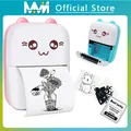 Stampante termica portatile MINI Wireless BT 203 dpi Etichetta fotografica Memo Stampa di domande errate con cavo USB Imprimante portatile