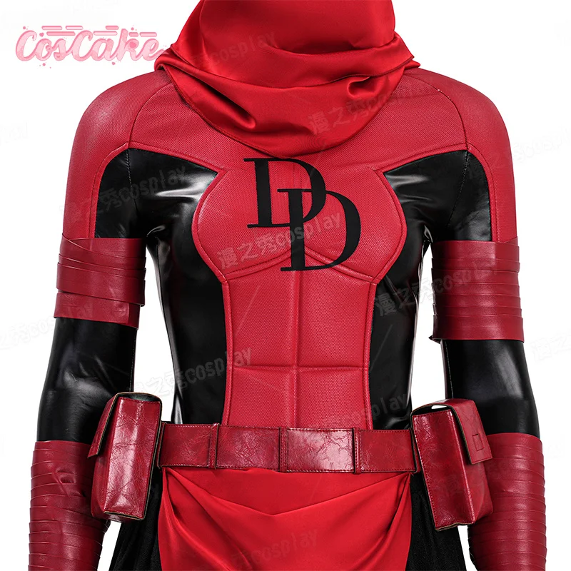 Elektra Cosplay Kostüm Elektra Natchios Uniform Halloween Karneval Party Weihnachten Spielen Rolle Kleidung Kleidung für Frauen Image