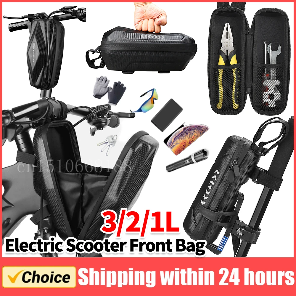 Elektrische Roller Tasche Zubehör Elektrische Fahrzeug Tasche Wasserdicht für Xiaomi M365 Roller Front Tasche Fahrrad Tasche Teile Regendicht Image